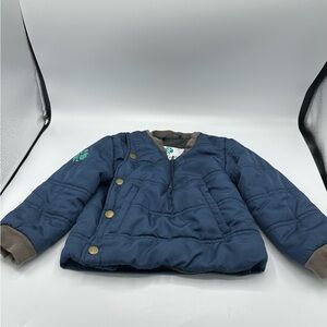 Buckle Me Baby Coat Size 18M Dark dusty Blue unisex